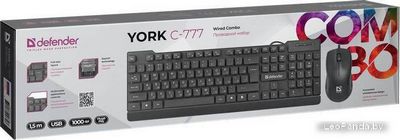 Клавиатура + мышь Defender York C-777 45779 - фото2
