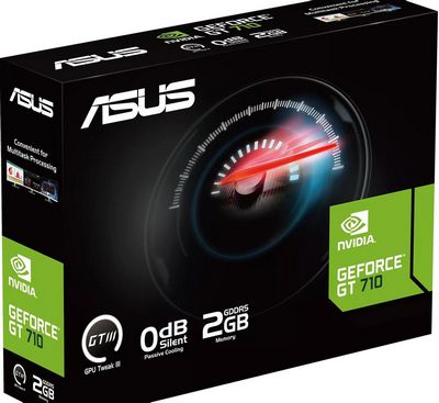 Видеокарта ASUS GeForce GT 710 2GB GDDR5 EVO GT710-SL-2GD5-BRK-EVO - фото9