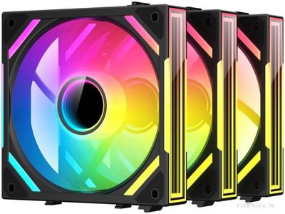 Комплект вентиляторов для корпуса XASTRA FS120B ARGB 3шт - фото