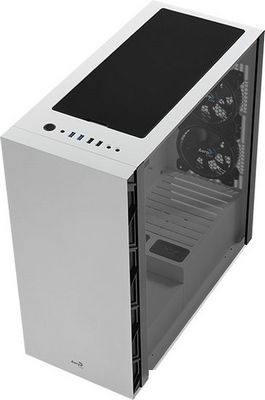 Корпус AeroCool Flo Saturn FRGB-G-WT-v1 - фото5