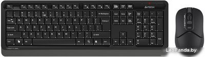 Клавиатура + мышь A4Tech Fstyler FG1012 (черный) - фото