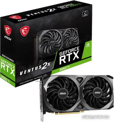 Видеокарта MSI GeForce RTX 3060 Ti Ventus 2X 8GD6X - фото2