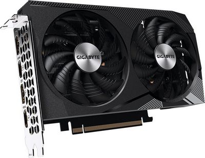 Видеокарта Gigabyte GeForce RTX 3060 Ti Windforce OC 8G GV-N306TWF2OC-8GD - фото5