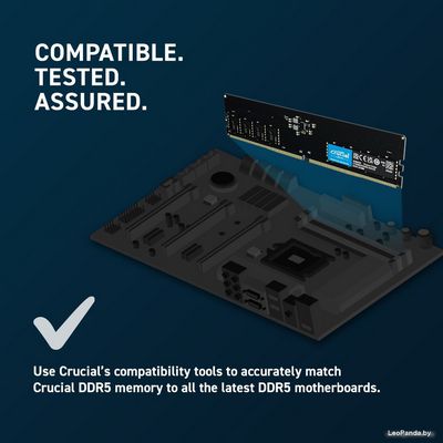 Оперативная память Crucial 8ГБ DDR5 5600 МГц CT8G56C46U5 - фото5