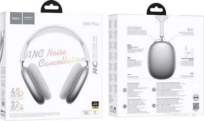 Наушники Hoco W65 Plus (серебристый) - фото5