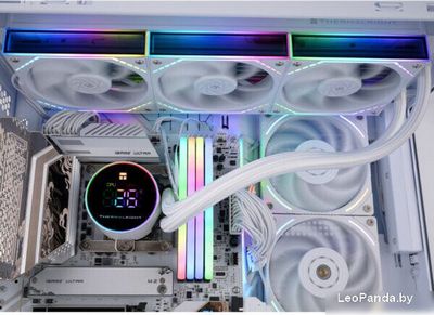 Система жидкостного охлаждения для процессора Thermalright Frozen Magic 360 Digital ARGB V2 (белый) - фото5