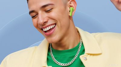 Наушники Realme Buds T200 (зеленый) - фото2