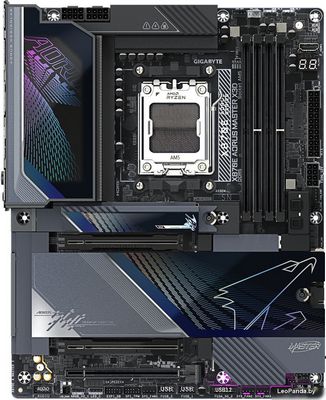 Материнская плата Gigabyte X870E Aorus Master X3D - фото