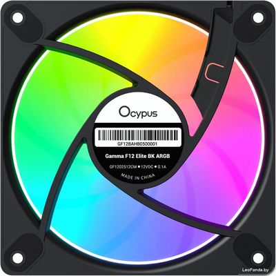 Вентилятор для корпуса Ocypus Gamma F12 Elite BK ARGB - фото5