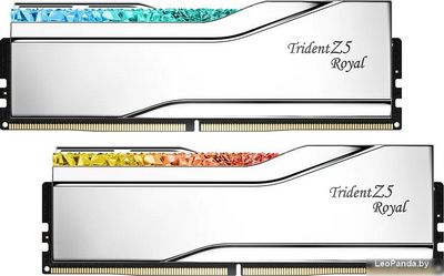 Оперативная память G.Skill Trident Z5 Royal 2x48ГБ DDR5 6400 МГц F5-6400J3239F48GX2-TR5S - фото