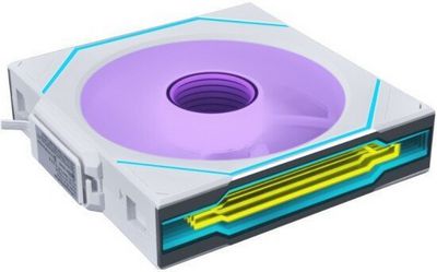 Комплект вентиляторов для корпуса с контроллером Lian Li Uni Fan SL-INF 120 Wireless Reverse 12RSLIN1W3W G99.12RSLIN1W3W.R0 - фото3