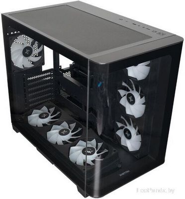Корпус XASTRA QR500 7ARGB-FC-C6-UC (черный) - фото5