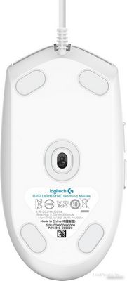 Игровая мышь Logitech G102 Lightsync (белый) - фото5