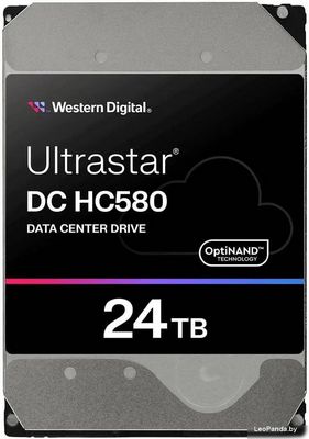 Жесткий диск WD Ultrastar DC HC580 24TB WUH722424ALE604 - фото