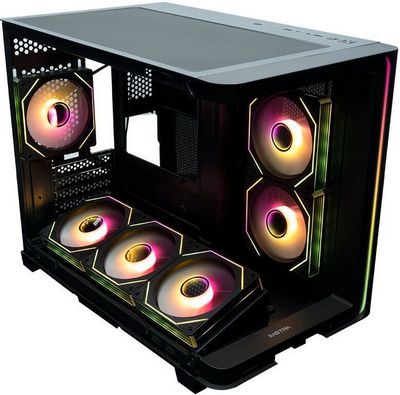 Корпус XASTRA QR600M 6ARGB C10-UC (черный) - фото2