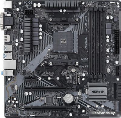 Материнская плата ASRock B450M Pro4 R2.0 - фото