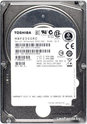 Жесткий диск Toshiba MBF2 RC 300GB (MBF2300RC) - фото