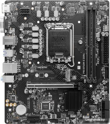 Материнская плата MSI Pro B760M-E DDR4 - фото
