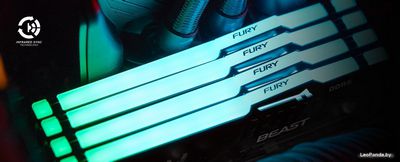 Оперативная память Kingston FURY Beast RGB 8ГБ DDR5 6000МГц KF560C36BBEA-8 - фото7