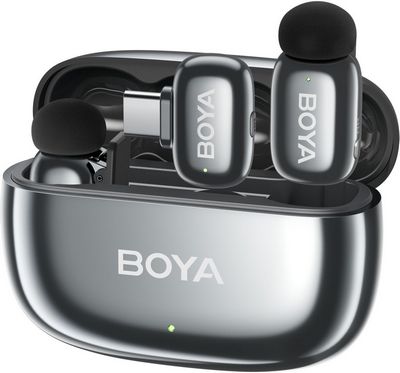 Радиосистема BOYA Mini 2-02 (серебристый) - фото5