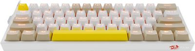 Клавиатура Redragon Fizz (Redragon Red, белый/бежевый) - фото5