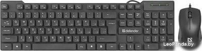 Клавиатура + мышь Defender York C-777 RU - фото