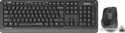 Офисный набор A4Tech Fstyler FGS1035Q (черный/серый) - фото2