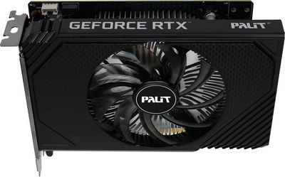Видеокарта Palit GeForce RTX 3050 StormX OC 6GB NE63050S18JE-1072F - фото3