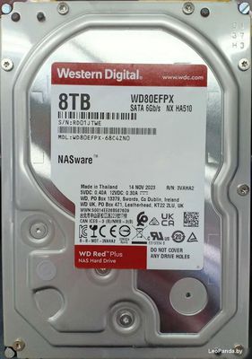 Жесткий диск WD Red Plus 8TB WD80EFPX - фото2