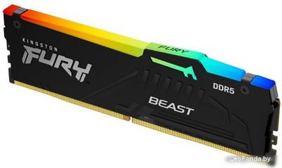 Оперативная память Kingston FURY Beast RGB 16ГБ DDR5 6400 МГц KF564C32BBEA-16 - фото2