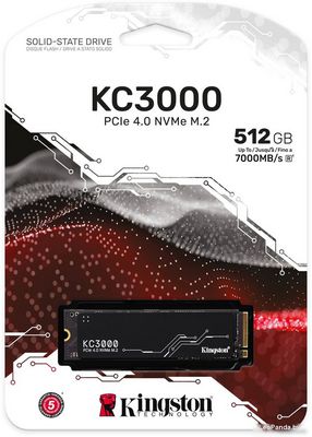 SSD Kingston KC3000 512GB SKC3000S/512G - фото5