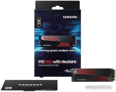 SSD Samsung 990 Pro с радиатором 4TB MZ-V9P4T0CW - фото3