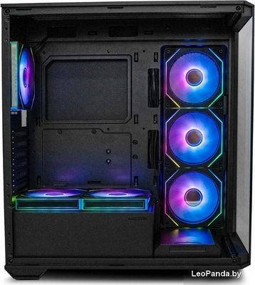 Корпус XASTRA Q600 6ARGB-C10 (черный) - фото3, картинка3 Корпус XASTRA Q600 6ARGB-C10 (черный) - фото3