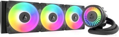 Система жидкостного охлаждения для процессора Arctic Liquid Freezer III Pro 360 A-RGB Black ACFRE00184A - фото