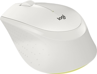 Мышь Logitech M330 Silent Plus (белый/желтый) - фото, картинка Мышь Logitech M330 Silent Plus (белый/желтый) - фото
