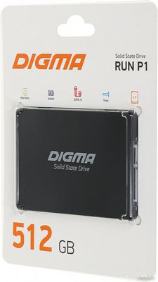 SSD Digma Run P1 512GB DGSR2512GP13T - фото3
