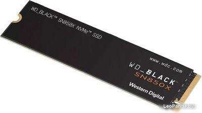 SSD WD Black SN850X NVMe Heatsink 2TB WDS200T2XHE - фото2