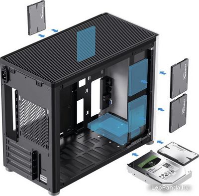 Корпус GameMax Spark (белый) - фото5