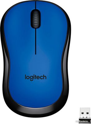Мышь Logitech M220 Silent (синий) [910-004879] - фото