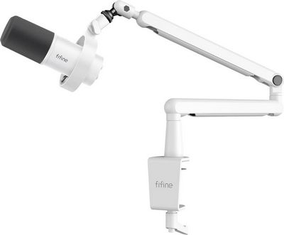 Проводной микрофон FIFINE T688 (белый) - фото4