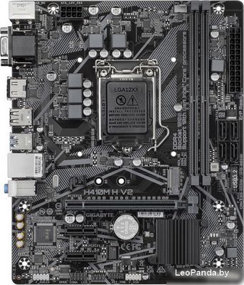 Материнская плата Gigabyte H410M H V2 (rev. 2.0) - фото