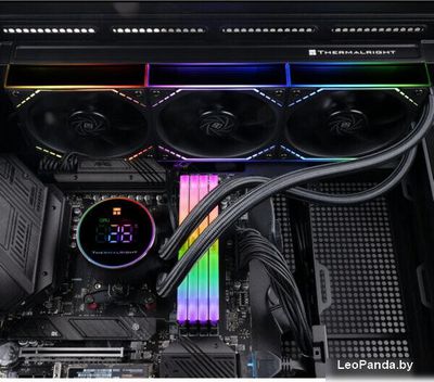 Система жидкостного охлаждения для процессора Thermalright Frozen Magic 360 Digital ARGB V2 (черный) - фото5