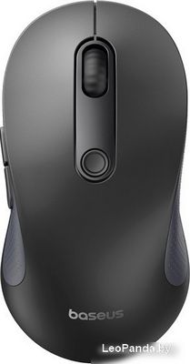Мышь Baseus F02 Ergonomic Wireless Mouse (черный, без батарейки в комплекте) - фото