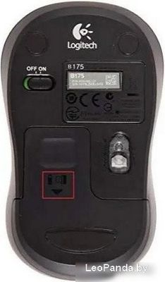 Мышь Logitech B175 (серый) - фото3