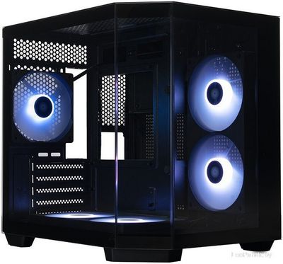 Корпус XASTRA QT400M 5ARGB-FC-C6-AC (черный) - фото2
