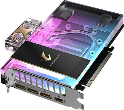 Видеокарта Gigabyte Aorus GeForce RTX 5080 Xtreme Waterforce WB 16G GV-N5080AORUSX WB-16GD - фото5