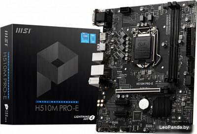Материнская плата MSI H510M PRO-E - фото5