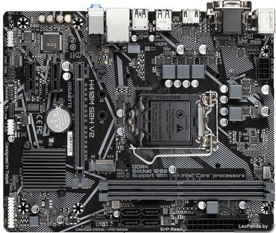 Материнская плата Gigabyte H410M S2H V2 (rev. 1.1/1.2/1.3/1.4/1.6) - фото2