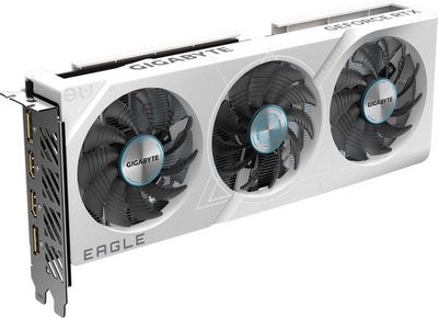 Видеокарта Gigabyte GeForce RTX 4060 Eagle OC Ice 8G GV-N4060EAGLEOC ICE-8GD - фото5