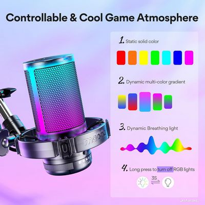 Проводной микрофон Maono DGM20S (черный) - фото3